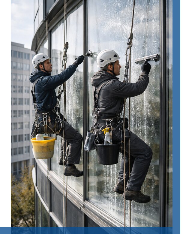 Мойка панорамных окон в Чапаевске от 358 р. заказать у ВЫСОТНИК-Чпв