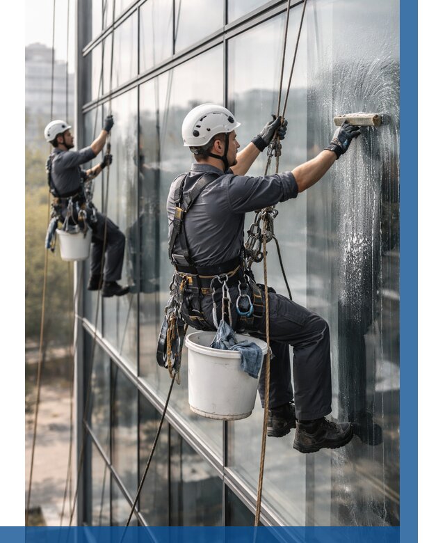 Мойка сплошного остекления в Чапаевске, заказать от 306 р.| ВЫСОТНИК-Чпв