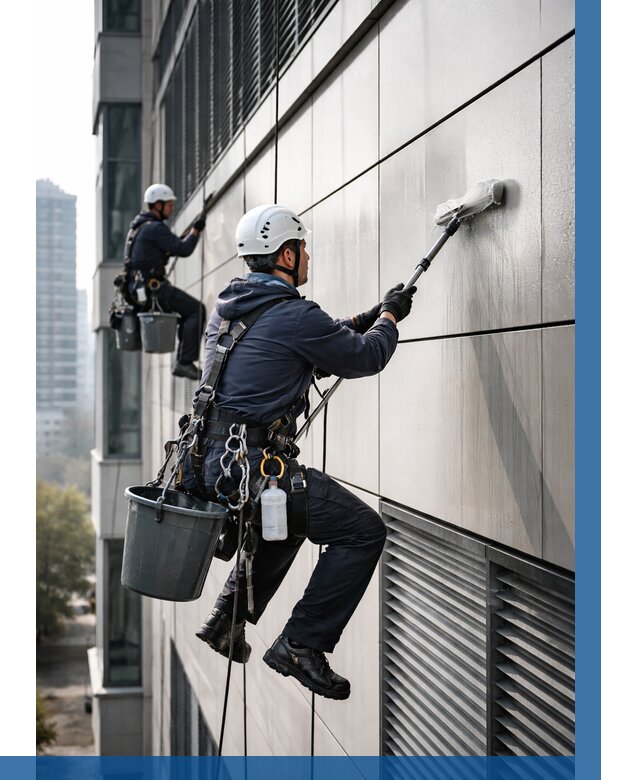 Мойка вентилируемого фасада в Чапаевске от 255 р. | ВЫСОТНИК-Чпв