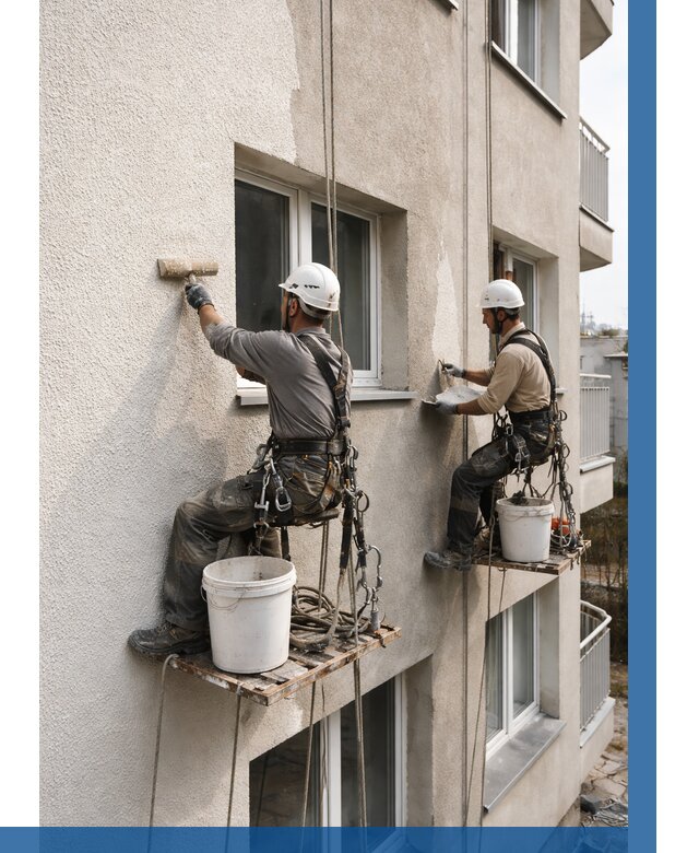 Нанесение короеда на фасад в Чапаевске от 460 р. | ВЫСОТНИК-Чпв