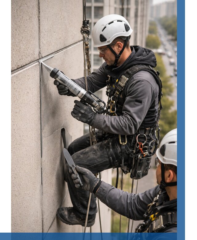 Первичная герметизация швов в Чапаевске от 613 р. | ВЫСОТНИК-Чпв