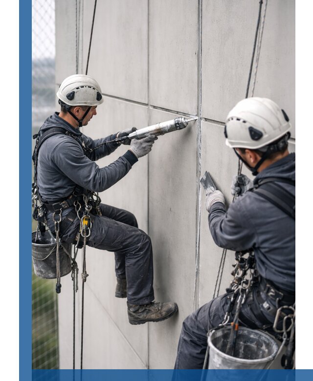 Первичная герметизация швов фасадов и кровель в Чапаевске