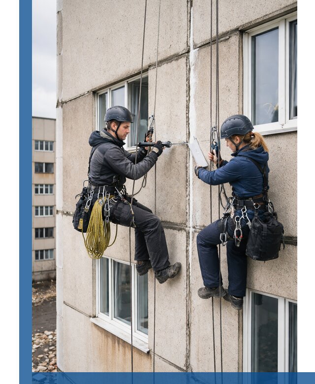 Герметизация межпанельных швов тёплым швом в Чапаевске