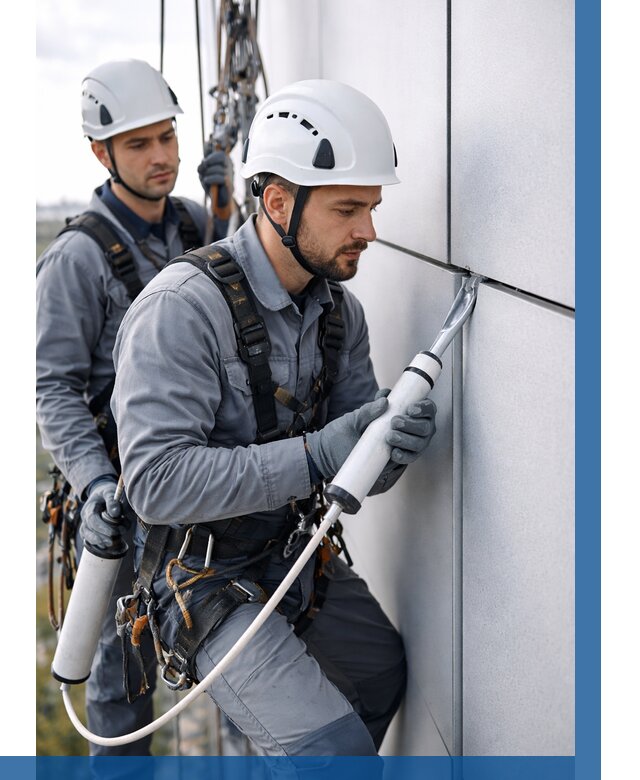 Герметизация швов вилатермом в Чапаевске от 613 р. | ВЫСОТНИК-Чпв