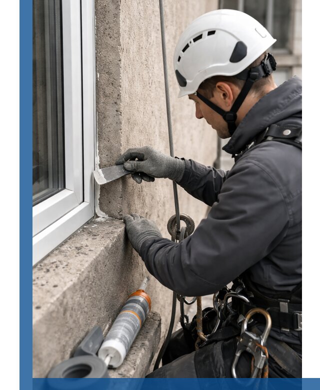 Герметизация монтажных швов окон в Чапаевске с гарантией качества