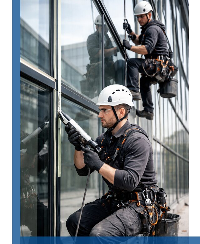 Герметизация витражных швов в Чапаевске для зданий и фасадов