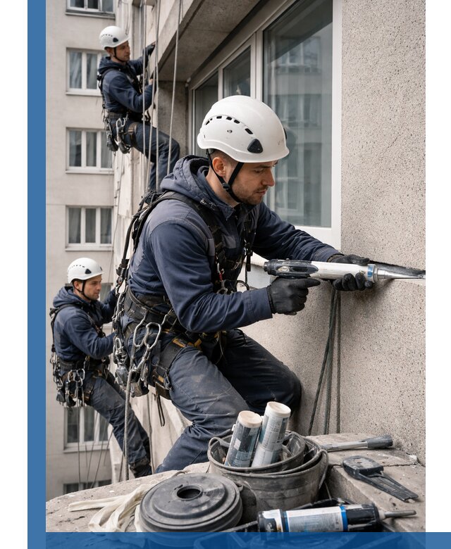 Герметизация швов лоджии в Чапаевске профессионально и надежно