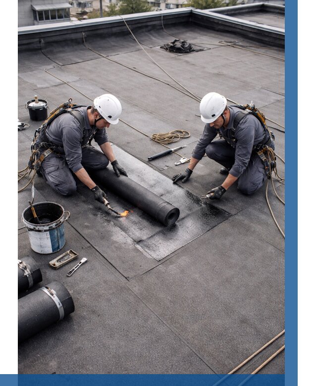 Ремонт мягкой кровли под ключ в Чапаевске от 715 р. | ВЫСОТНИК-Чпв