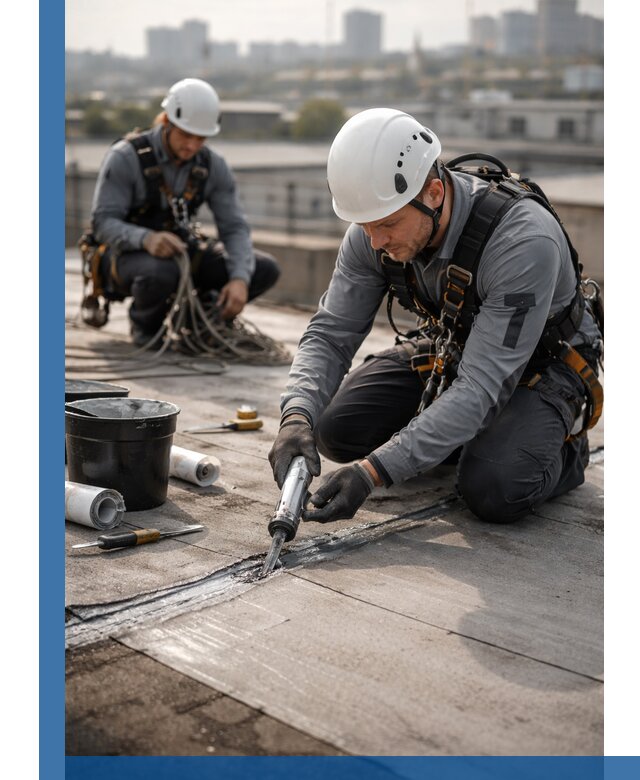 Аварийное и капитальное устранение протечек кровли в Чапаевске