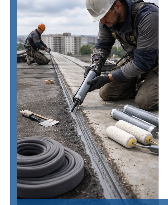 Герметизация швов кровли в Чапаевске с гарантией герметичности
