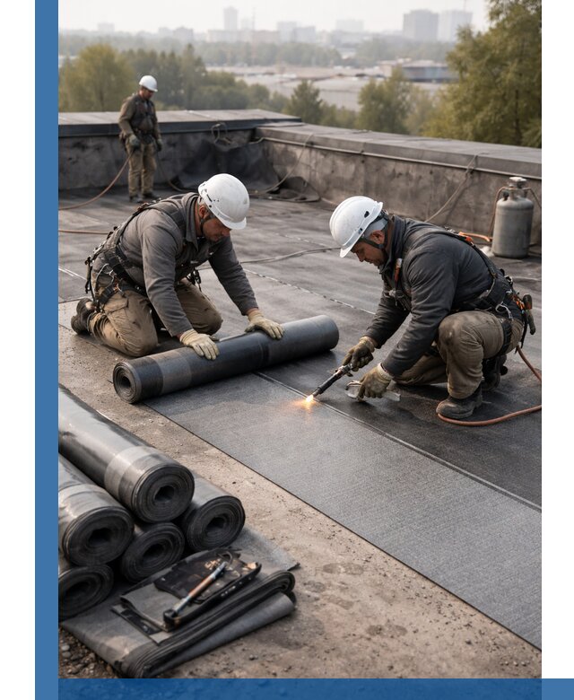 Монтаж мягкой кровли в Чапаевске профессионально и надежно