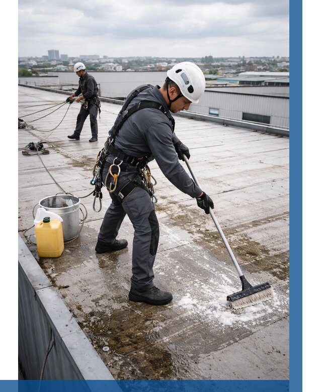 Очистка крыши по графику в Чапаевске от 7661 р. | ВЫСОТНИК-Чпв