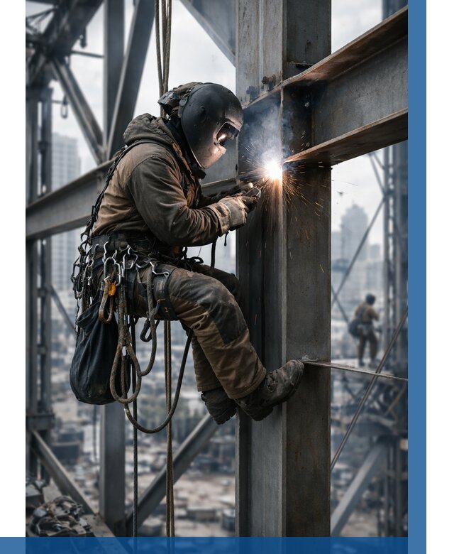 Высотные сварочные работы в Чапаевске от 3575 р. | ВЫСОТНИК-Чпв