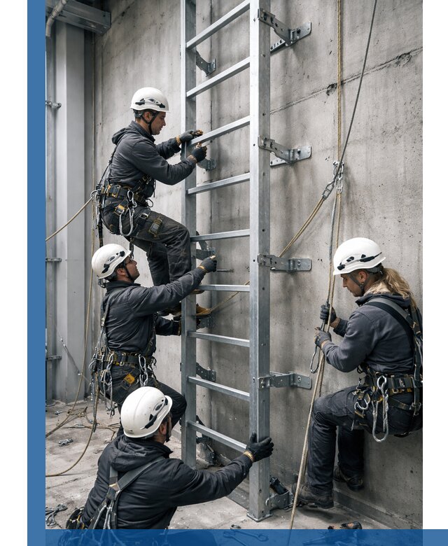 Монтаж металлических лестниц в Чапаевске под ключ со гарантией