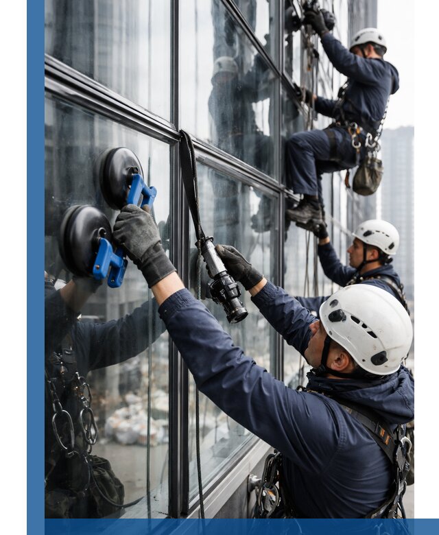 Радиусное остекление фасадов под ключ в Чапаевске с гарантиями