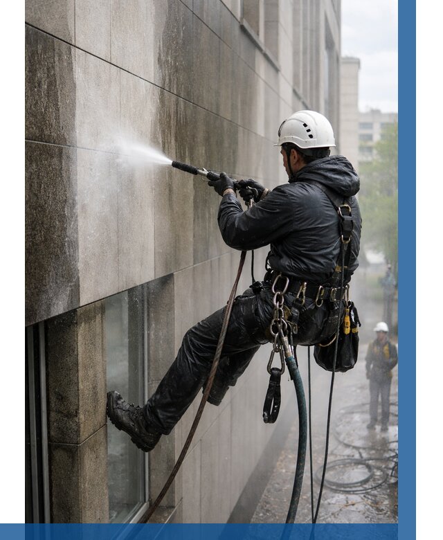 Гидроструйная очистка поверхностей в Чапаевске от 868 р. | ВЫСОТНИК-Чпв