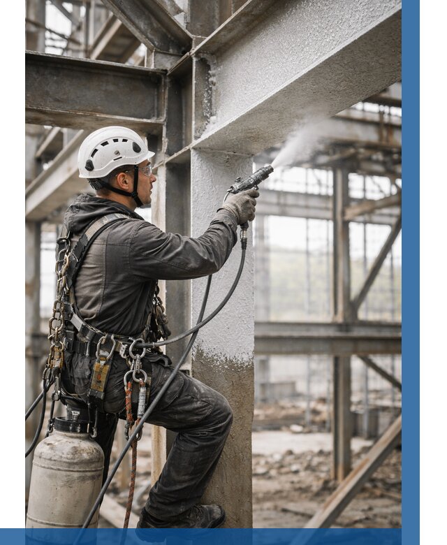 Огнезащита металлоконструкций от 766 р. | ВЫСОТНИК-Чпв в Чапаевске