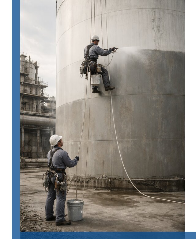 Покраска стальных резервуаров и емкостей в Чапаевске профессионально