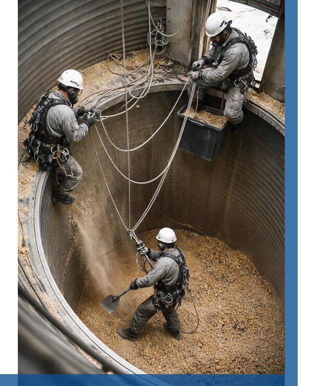 Чистка зерновых бункеров в Чапаевске от 12258 р. | ВЫСОТНИК-Чпв