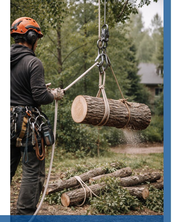 Валка деревьев частями в Чапаевске от 7661 р. | ВЫСОТНИК-Чпв