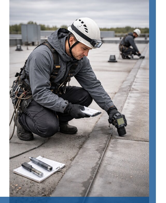 Обследование кровли на протечки в Чапаевске от 4597 р. | ВЫСОТНИК-Чпв