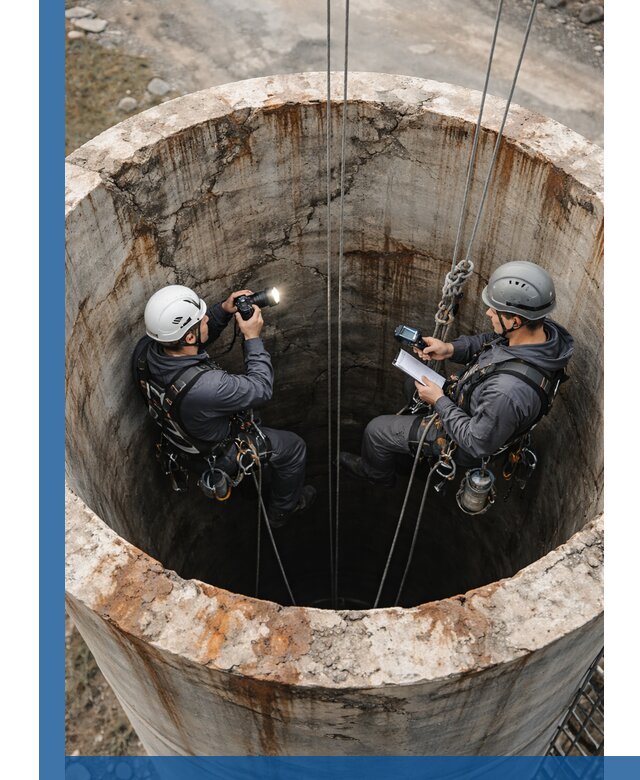 Обследование дымовой трубы: диагностика и оценка состояния в Чапаевске